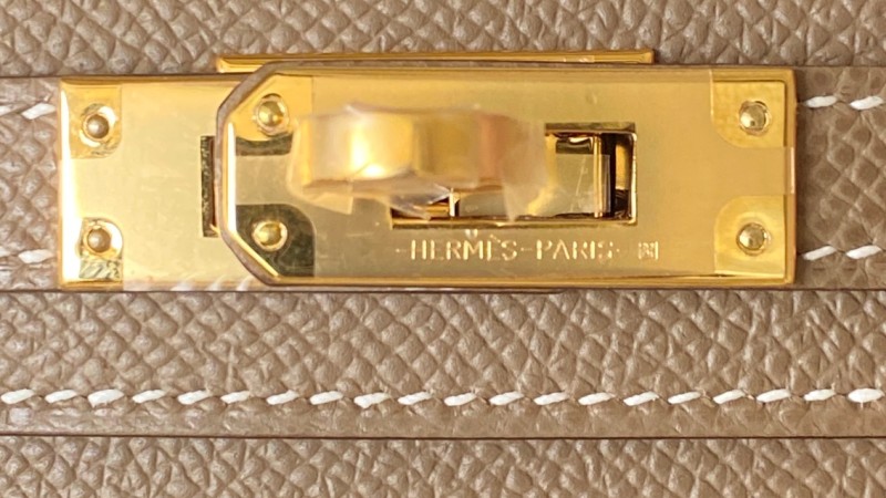 MINI KELLY SELLIER 19 ETOUPE EP H071302CC18 Details 2 MINI KELLY SELLIER 19 ETOUPE EP H071302CC18 Details 2