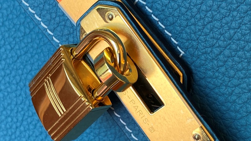 BIRKIN 30 BLUE JEAN TOGO H044577CK38 Details 2