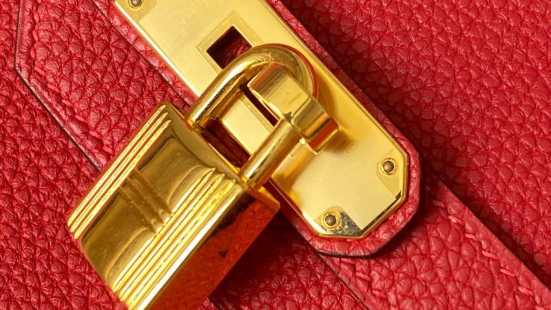 BIRKIN 30 ROUGE CASAQUE TOGO H041701CKQ5 Details 2 BIRKIN 30 ROUGE CASAQUE TOGO H041701CKQ5 Details 2
