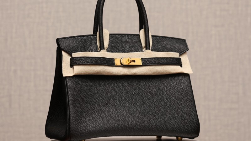 BIRKIN 30 BLACK TOGO H027767CK89 Details 3
