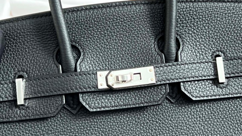 BIRKIN 25 BLACK TOGO H041345CK89 Details 3