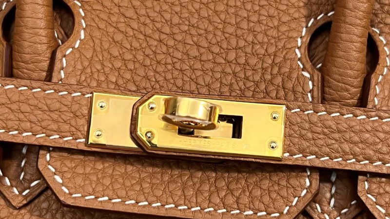 BIRKIN 25 GOLD TOGO H041344CC37 Details 3