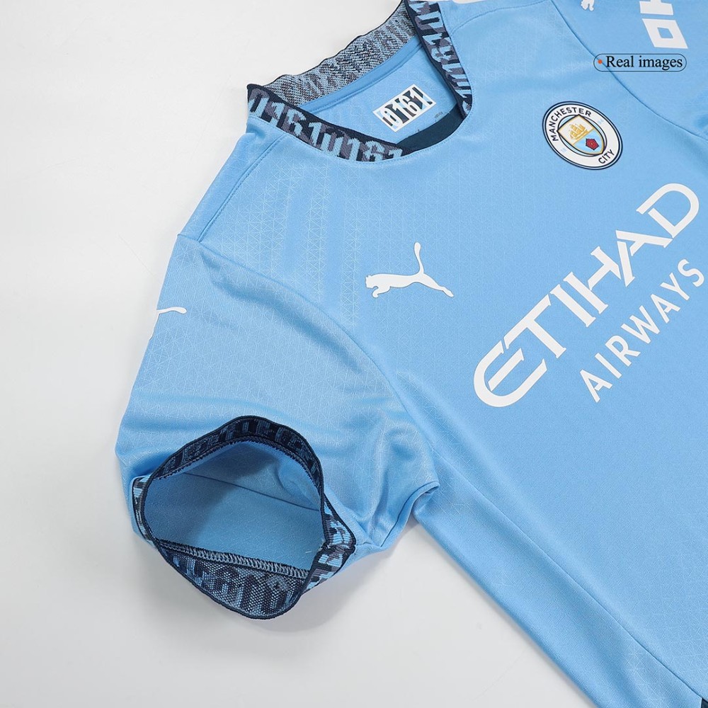 FODEN #47 Manchester City Home Players Version Soccer Jersey 2024/25 - UCL
