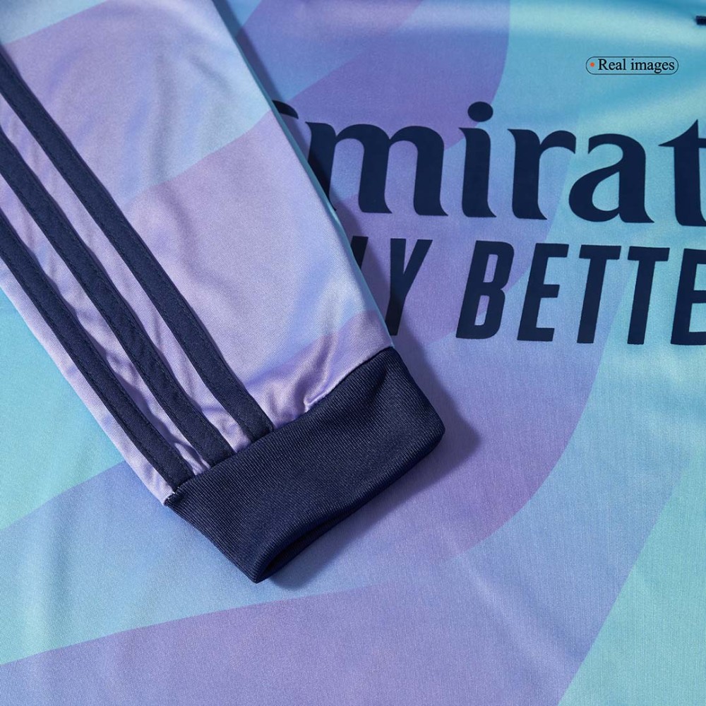 Arsenal Third Away Long Sleeve Soccer Jersey 2024/25 Arsenal Third Away Long Sleeve Soccer Jersey 2024/25