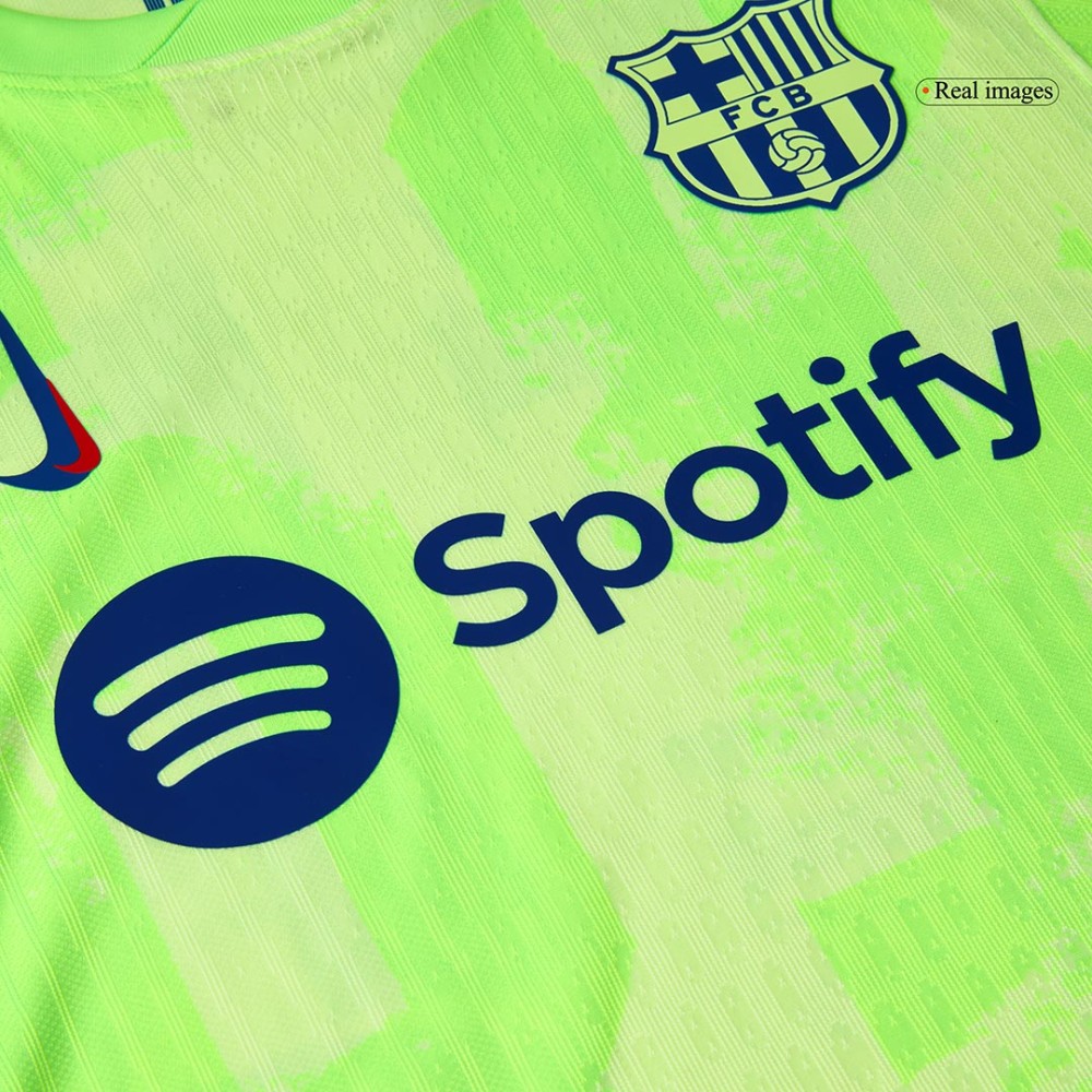 GAVI #6 Barcelona Third Away Players Version Soccer Jersey 2024/25 - UCL GAVI #6 Barcelona Third Away Players Version Soccer Jersey 2024/25 - UCL