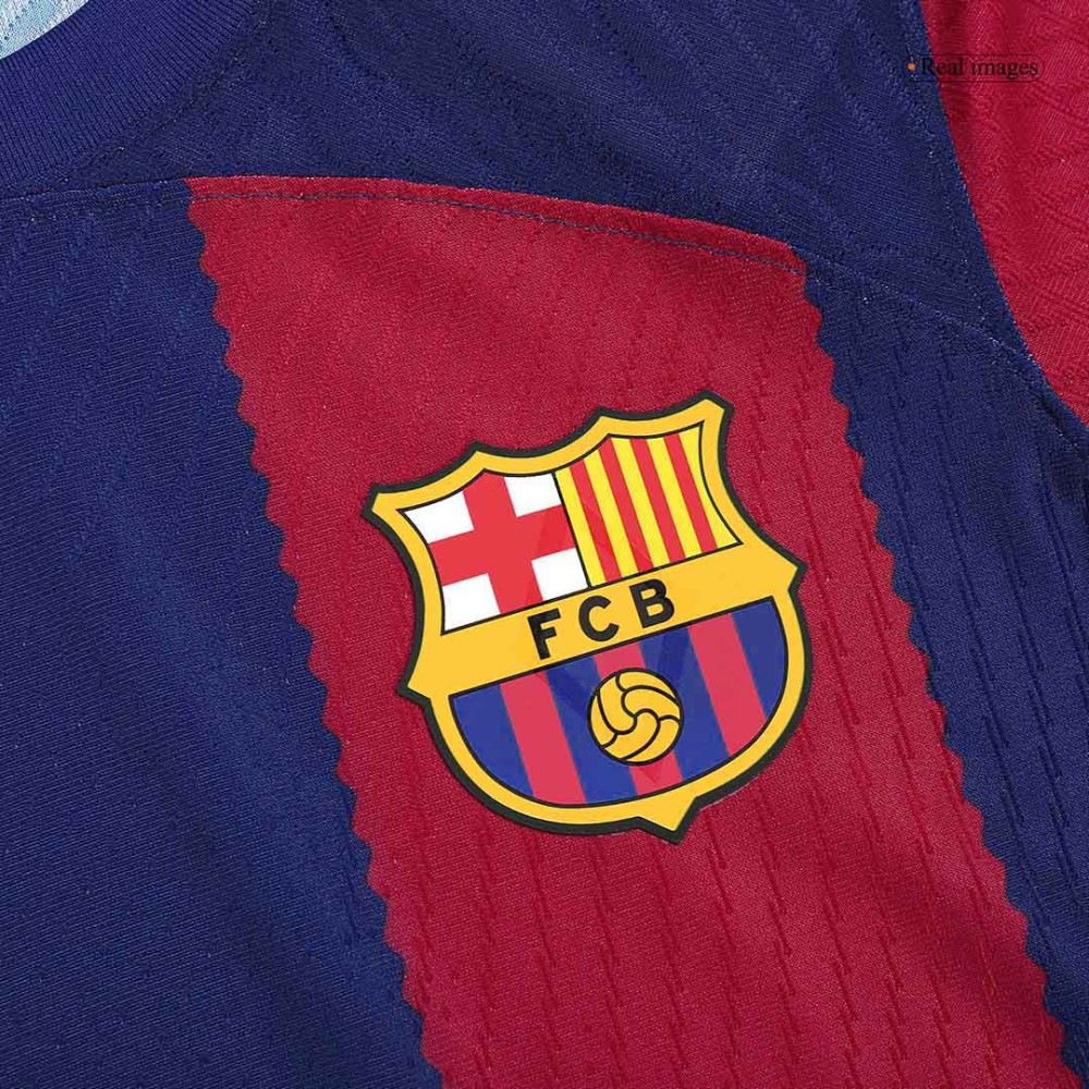 ANSU FATI #10 Barcelona Home Players Version Jersey 2023/24