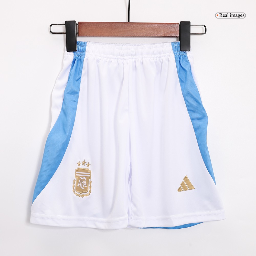 Argentina Home Kids Soccer Jerseys Kit 2024
