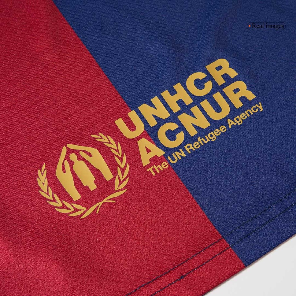 Barcelona Home Kids Soccer Jerseys Kit 2024/25 - COLDPLAY Barcelona Home Kids Soccer Jerseys Kit 2024/25 - COLDPLAY