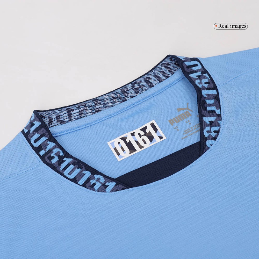 CHAMPIONS #24 Manchester City Home Soccer Jersey 2024/25