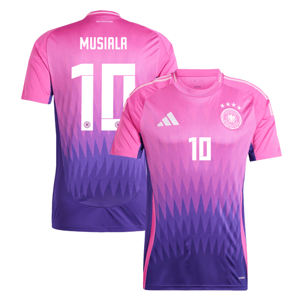 MUSIALA #10 Germany Away Soccer Jersey EURO 2024 MUSIALA #10 Germany Away Soccer Jersey EURO 2024