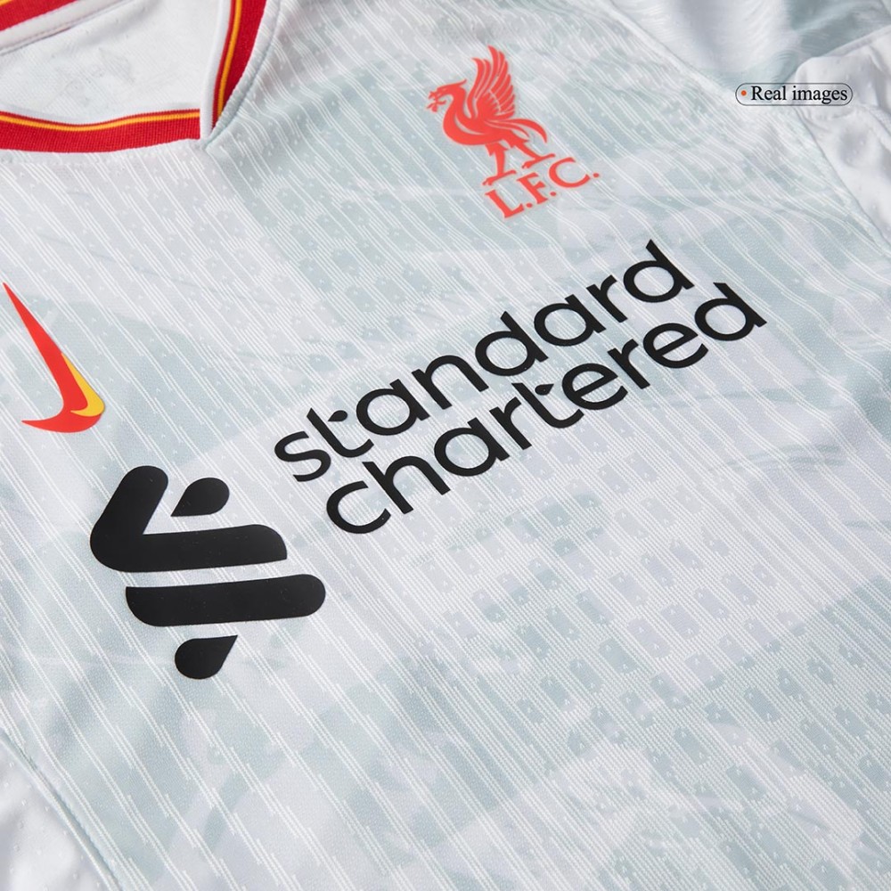 M.SALAH #11 Liverpool Third Away Players Version Soccer Jersey 2024/25 M.SALAH #11 Liverpool Third Away Players Version Soccer Jersey 2024/25