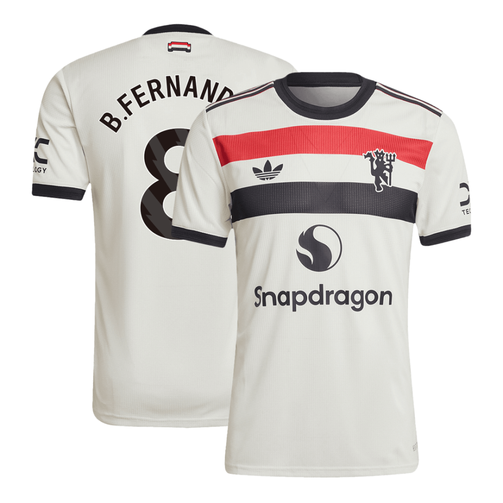 B.FERNANDES #8 Manchester United Third Away Players Version Soccer Jersey 2024/25 B.FERNANDES #8 Manchester United Third Away Players Version Soccer Jersey 2024/25