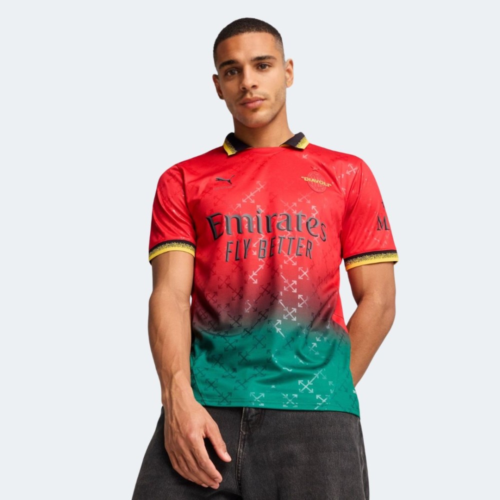 AC Milan Fourth Away Goalkeeper Soccer Jersey 2024/25 Red AC Milan Fourth Away Goalkeeper Soccer Jersey 2024/25 Red