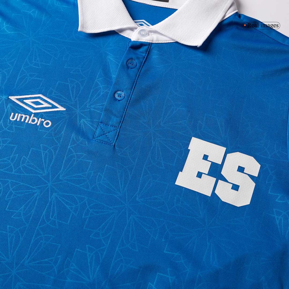 El Salvador Home Soccer Jersey 2025 El Salvador Home Soccer Jersey 2025