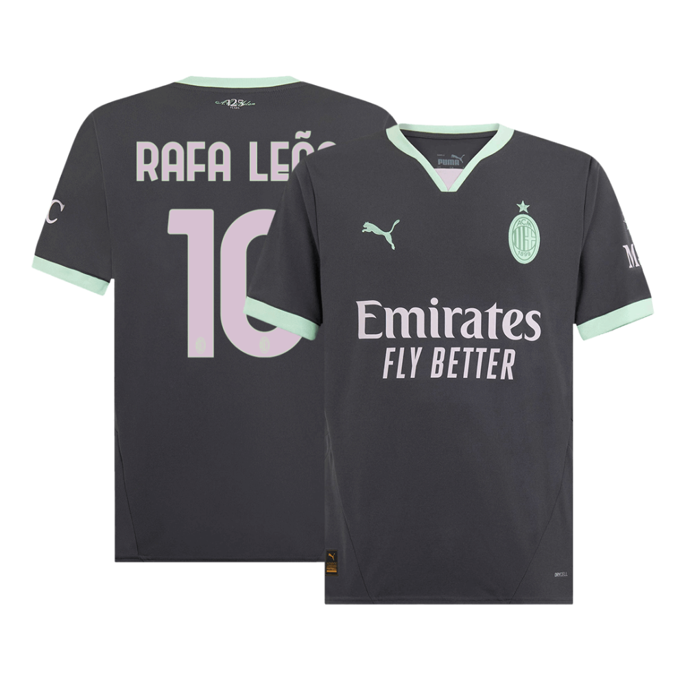 RAFA LEÃO #10 AC Milan Third Away Soccer Jersey 2024/25 RAFA LEÃO #10 AC Milan Third Away Soccer Jersey 2024/25