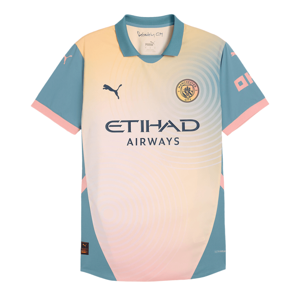 DE BRUYNE #17 Manchester City Fourth Away Players Version Soccer Jersey 2024/25 - Definitely City DE BRUYNE #17 Manchester City Fourth Away Players Version Soccer Jersey 2024/25 - Definitely City
