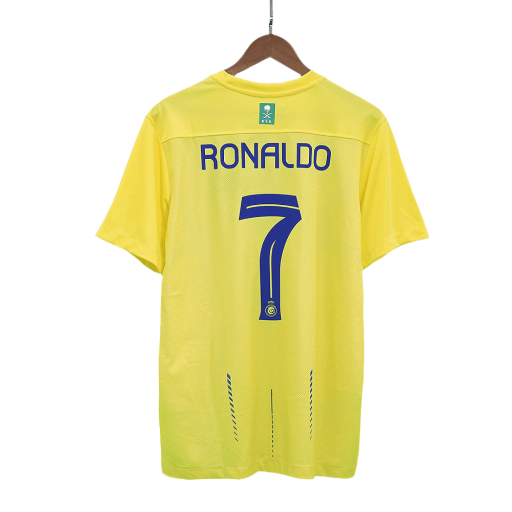 RONALDO #7 Al Nassr Home Soccer Jersey 2023/24 RONALDO #7 Al Nassr Home Soccer Jersey 2023/24