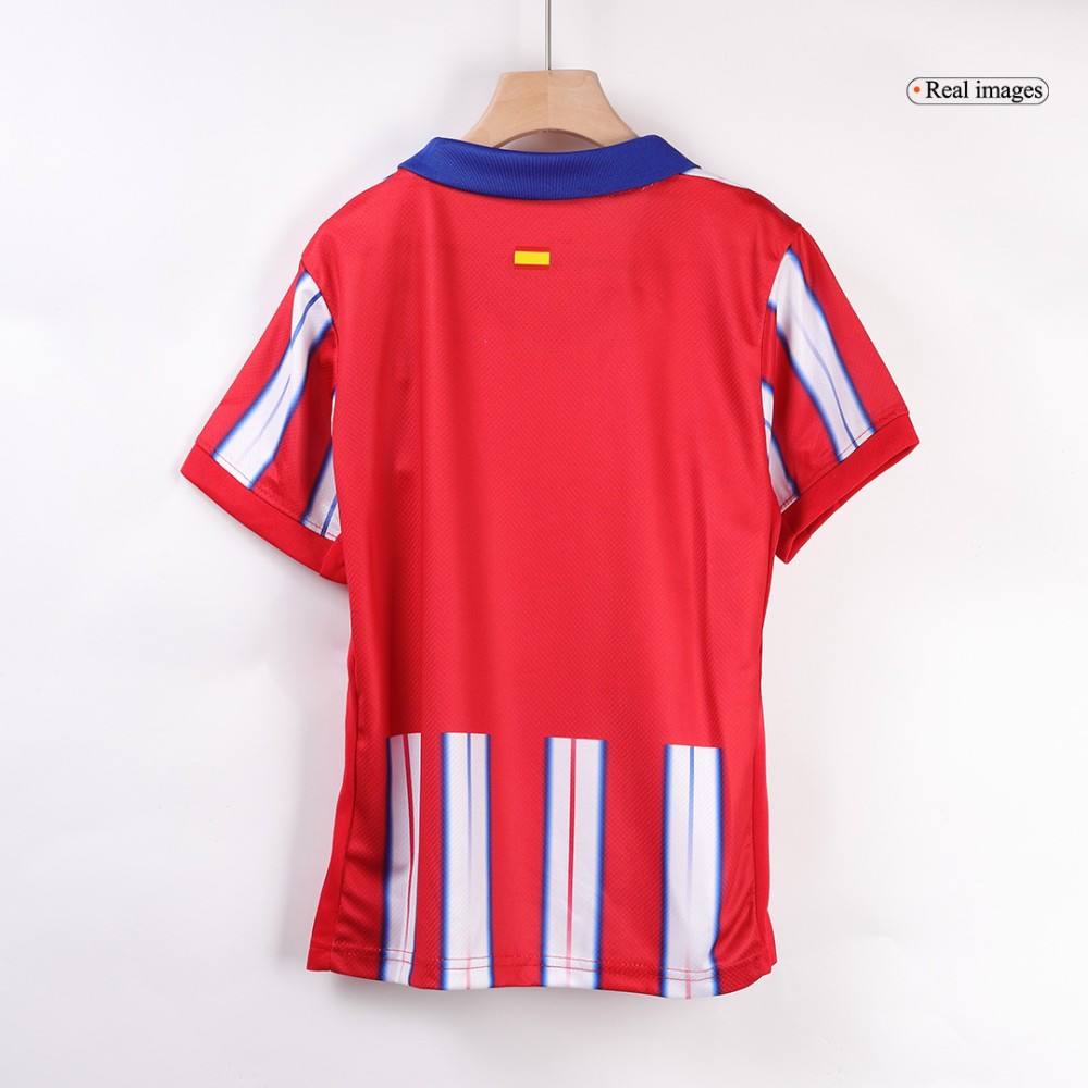 Atletico Madrid Home Kids Soccer Jerseys Kit 2024/25