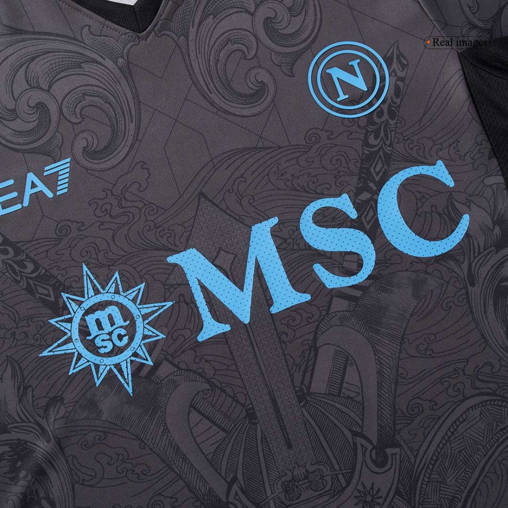 Napoli Third Away Players Version Soccer Jersey 2024/25 Napoli Third Away Players Version Soccer Jersey 2024/25