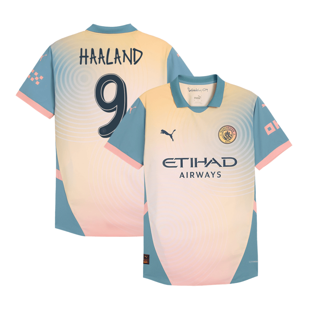HAALAND #9 Manchester City Fourth Away Players Version Soccer Jersey 2024/25- Definitely City (UCL) HAALAND #9 Manchester City Fourth Away Players Version Soccer Jersey 2024/25- Definitely City (UCL)
