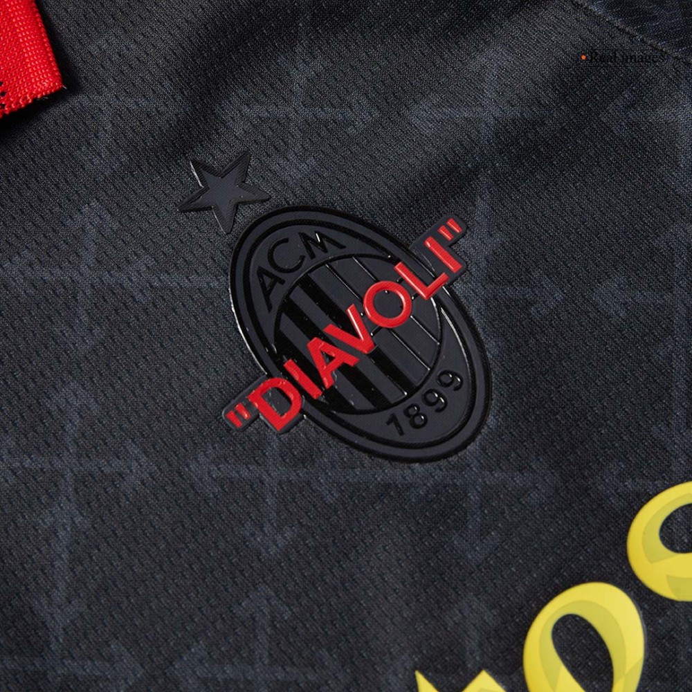 AC Milan Fourth Away Kids Soccer Jerseys Kit 2024/25 AC Milan Fourth Away Kids Soccer Jerseys Kit 2024/25