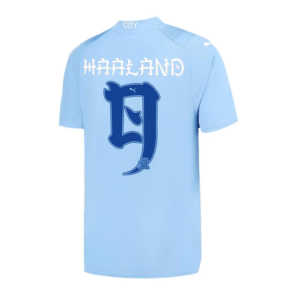 HAALAND #9 Manchester City Japanese Tour Printing Home Jersey 2023/24 HAALAND #9 Manchester City Japanese Tour Printing Home Jersey 2023/24