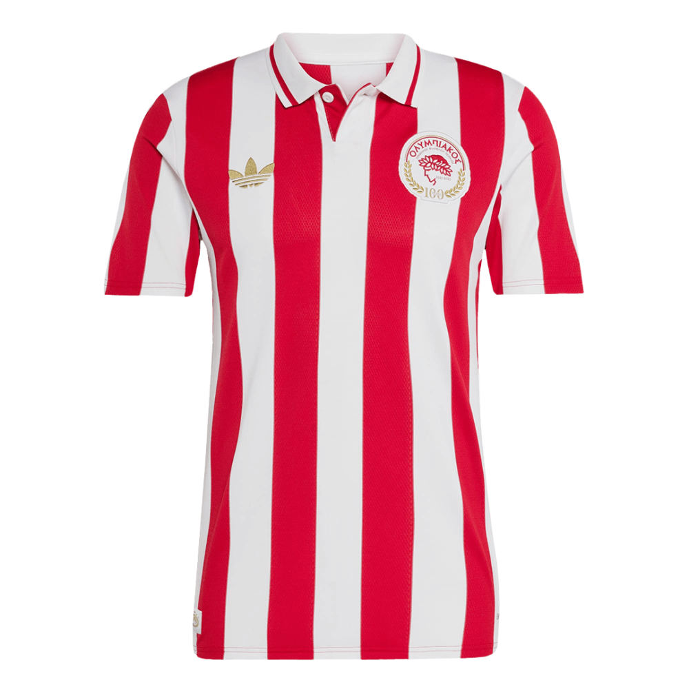 Olympiacos Soccer Jersey 2024/25 - 100th Anniversary Olympiacos Soccer Jersey 2024/25 - 100th Anniversary
