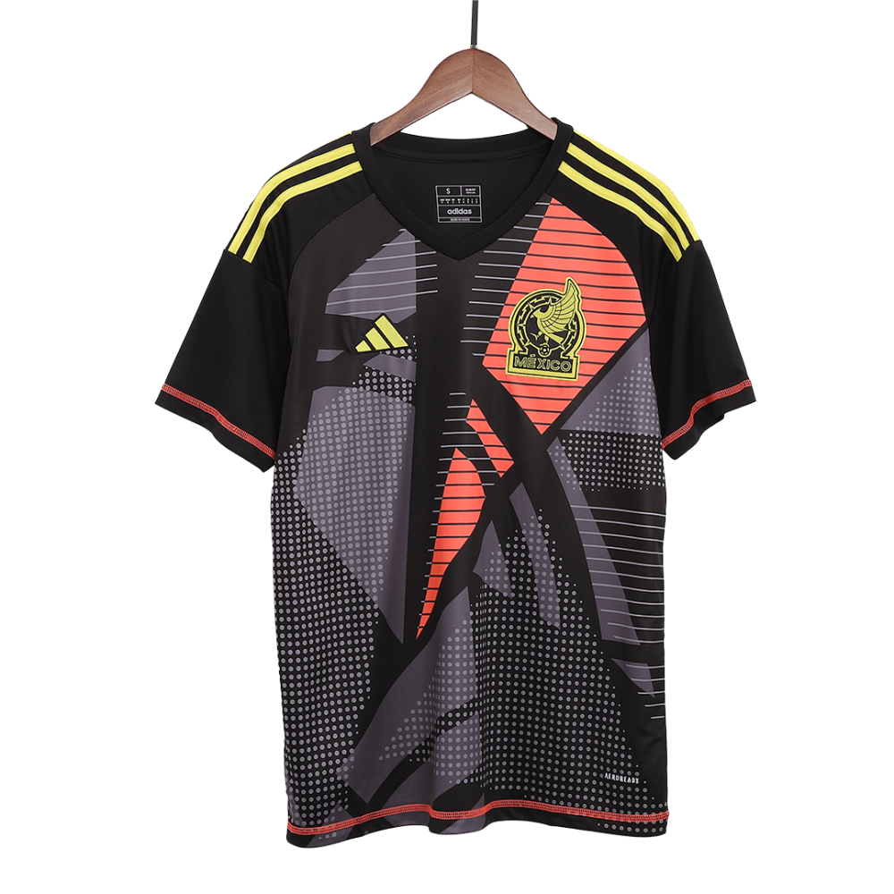 Mexico Goalkeeper Soccer Jersey Copa America 2024 Black Mexico Goalkeeper Soccer Jersey Copa America 2024 Black