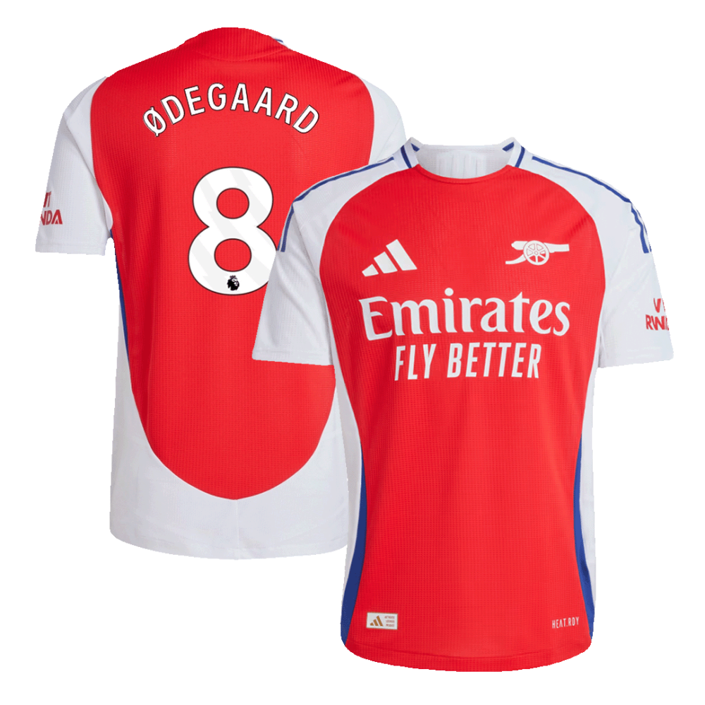 ØDEGAARD #8 Arsenal Home Players Version Soccer Jersey 2024/25 ØDEGAARD #8 Arsenal Home Players Version Soccer Jersey 2024/25