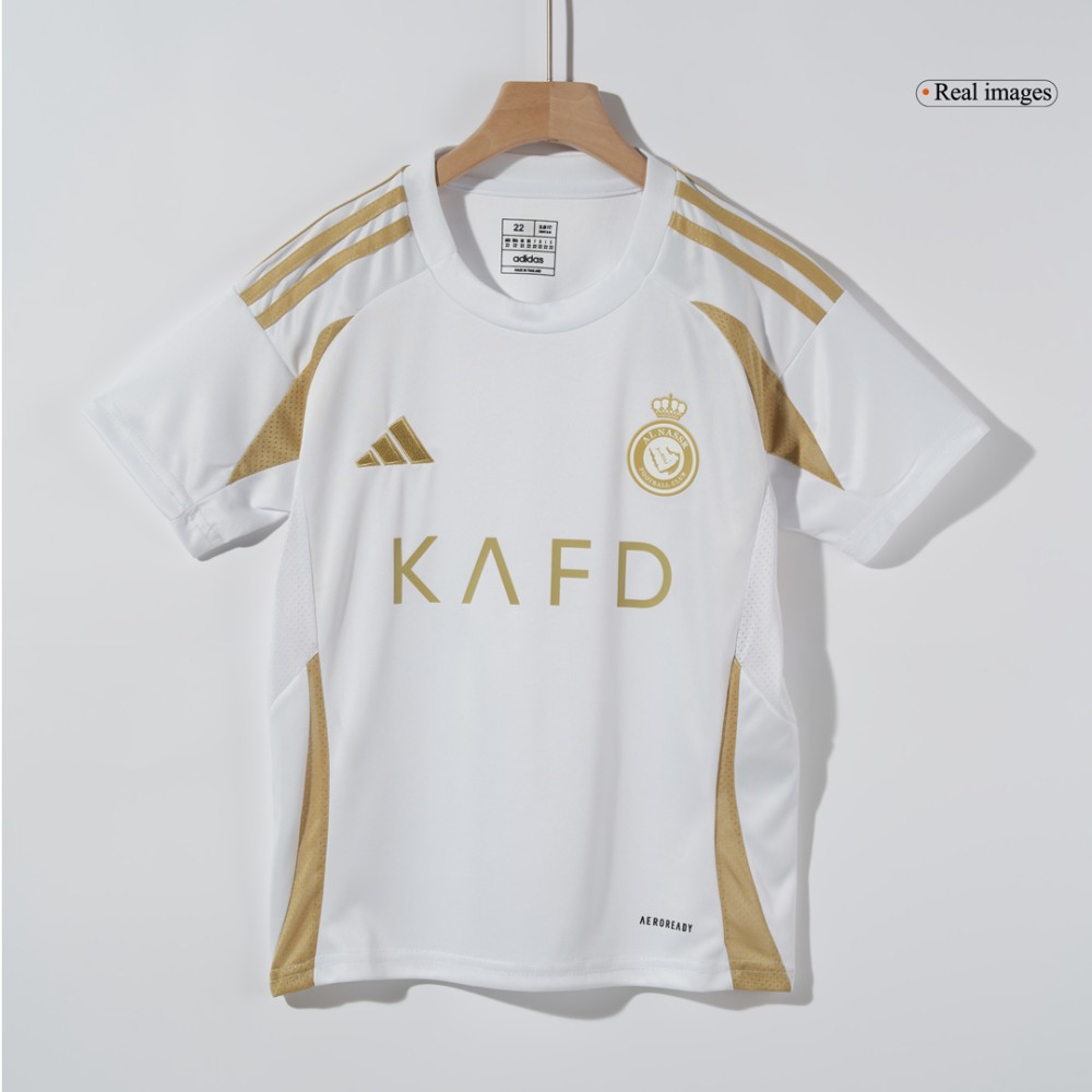 Al Nassr Third Away Kids Soccer Jerseys Kit 2024/25 Al Nassr Third Away Kids Soccer Jerseys Kit 2024/25