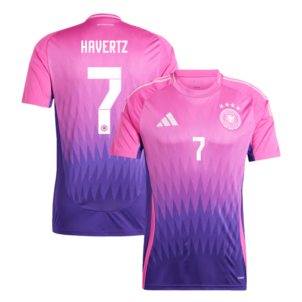 HAVERTZ #7 Germany Away Soccer Jersey EURO 2024 HAVERTZ #7 Germany Away Soccer Jersey EURO 2024