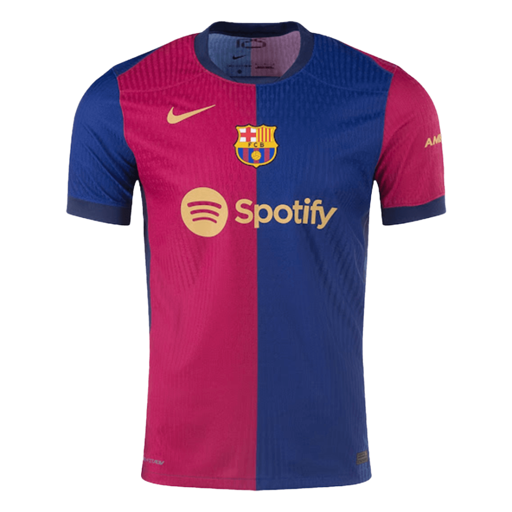 RAPHINHA #11 Barcelona Home Players Version Soccer Jersey 2024/25- UCL RAPHINHA #11 Barcelona Home Players Version Soccer Jersey 2024/25- UCL