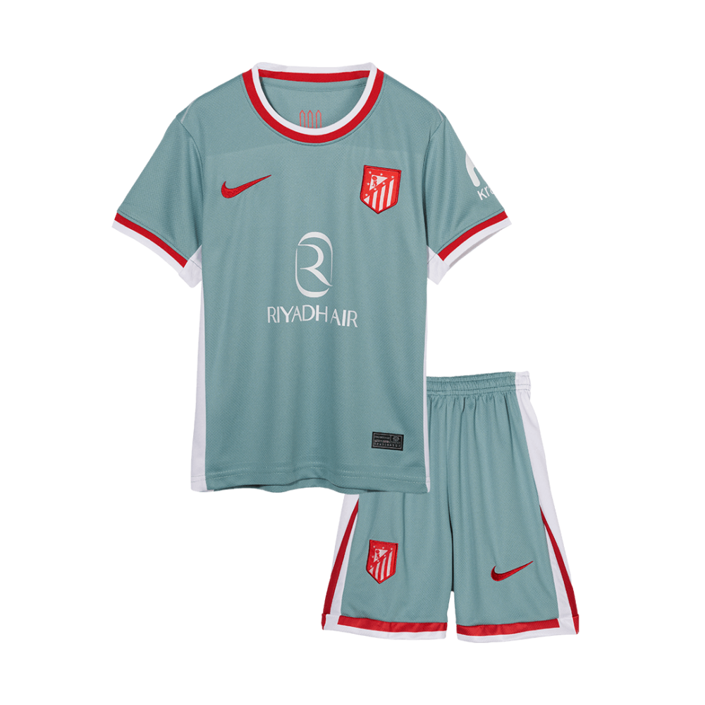 Atletico Madrid Away Kids Soccer Jerseys Kit 2024/25 Atletico Madrid Away Kids Soccer Jerseys Kit 2024/25