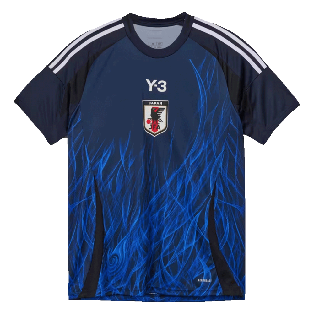 Japan X Y-3 Home Soccer Jersey 2024 Japan X Y-3 Home Soccer Jersey 2024