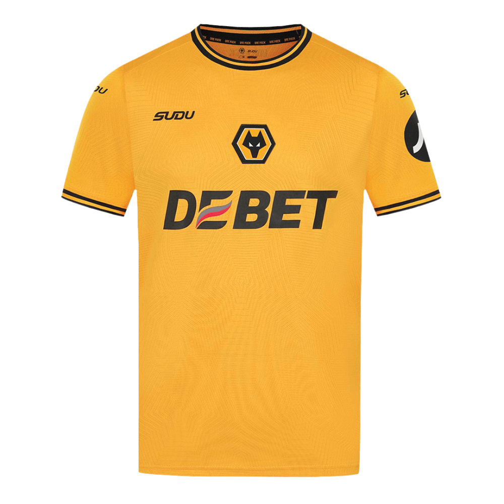 Wolverhampton Wanderers Home Soccer Jersey 2024/25 Wolverhampton Wanderers Home Soccer Jersey 2024/25