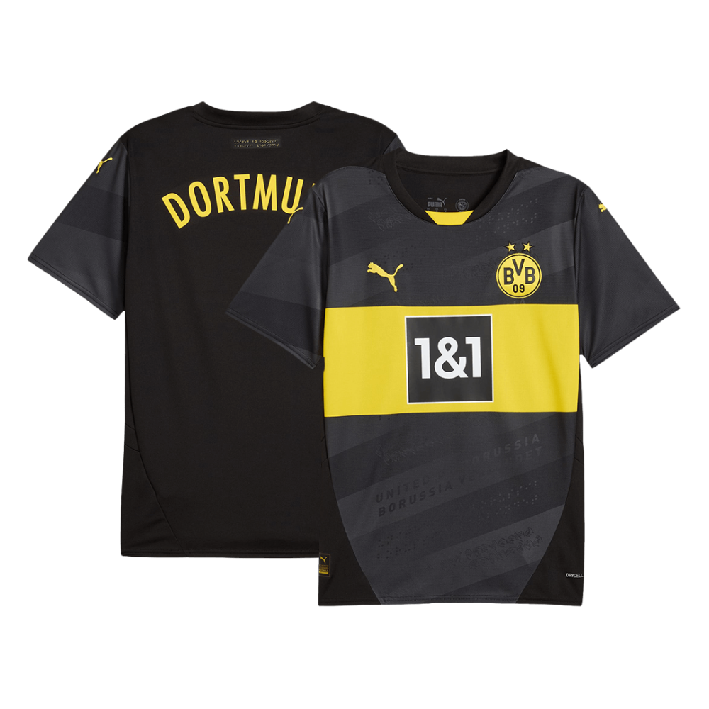 Borussia Dortmund Away Soccer Jersey 2024/25 Borussia Dortmund Away Soccer Jersey 2024/25