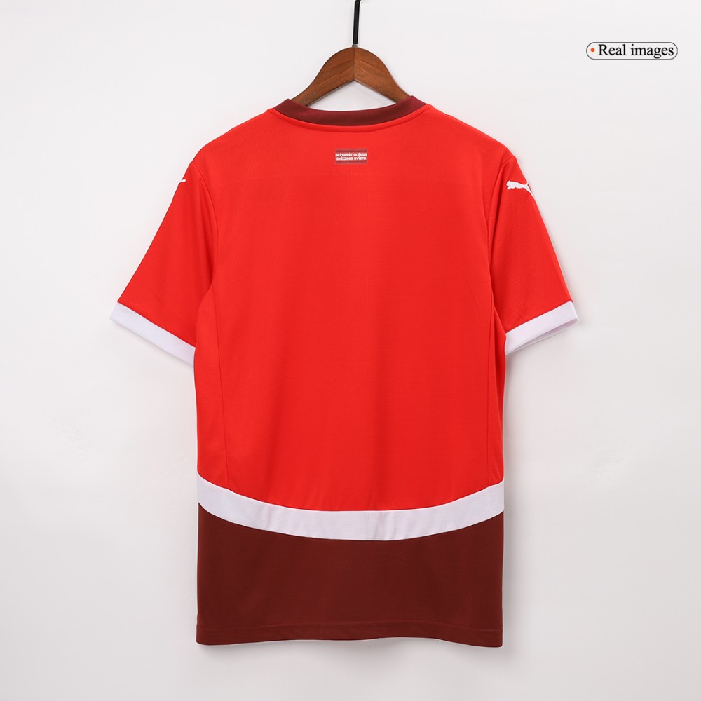 Switzerland Home Soccer Jersey EURO 2024