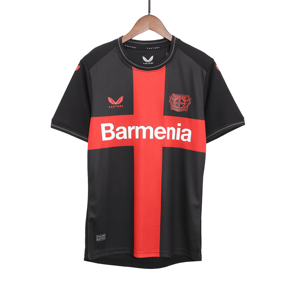 Bayer 04 Leverkusen Home Players Version Soccer Jersey 2023/24 Bayer 04 Leverkusen Home Players Version Soccer Jersey 2023/24