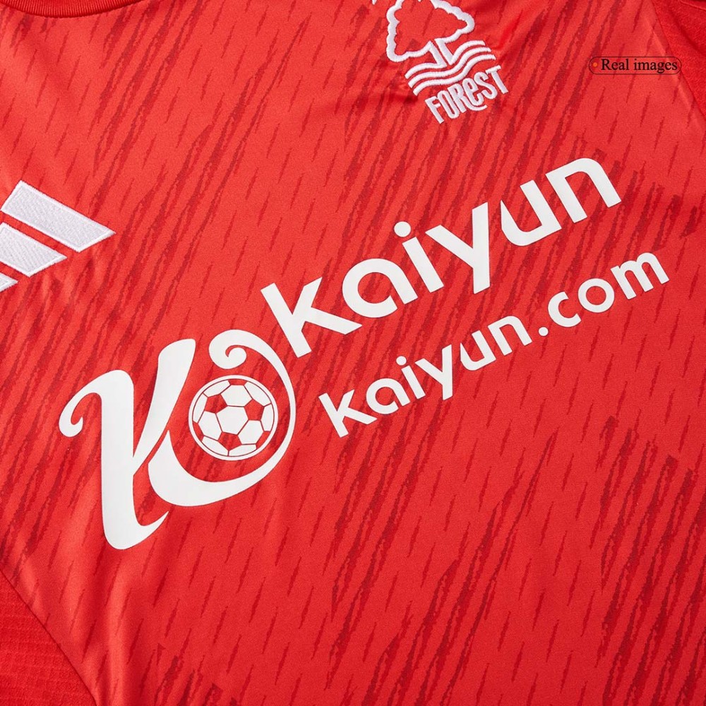 Nottingham Forest Home Soccer Jersey 2024/25 Nottingham Forest Home Soccer Jersey 2024/25