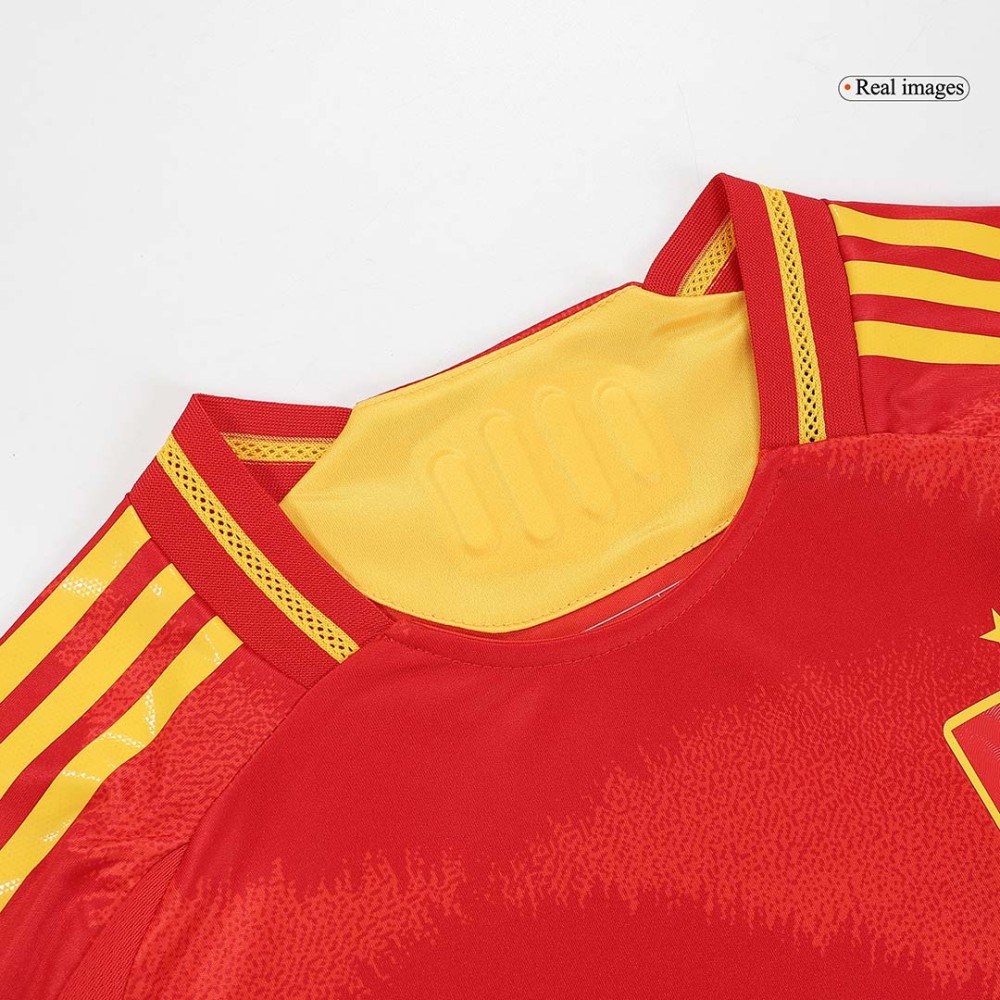 WILLIAMS JR. #17 Spain Home Players Version Soccer Jersey EURO 2024
