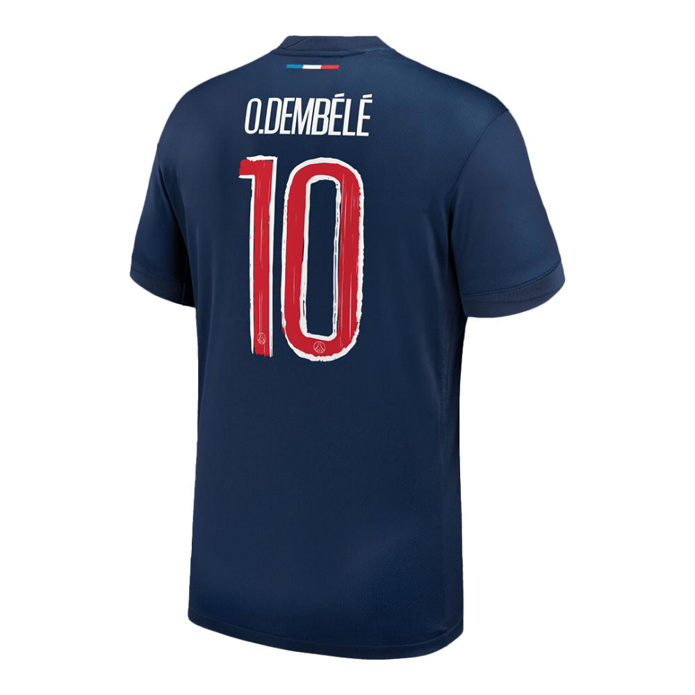 O.DEMBÉLÉ #10 PSG Home Soccer Jersey 2024/25 -UCL O.DEMBÉLÉ #10 PSG Home Soccer Jersey 2024/25 -UCL
