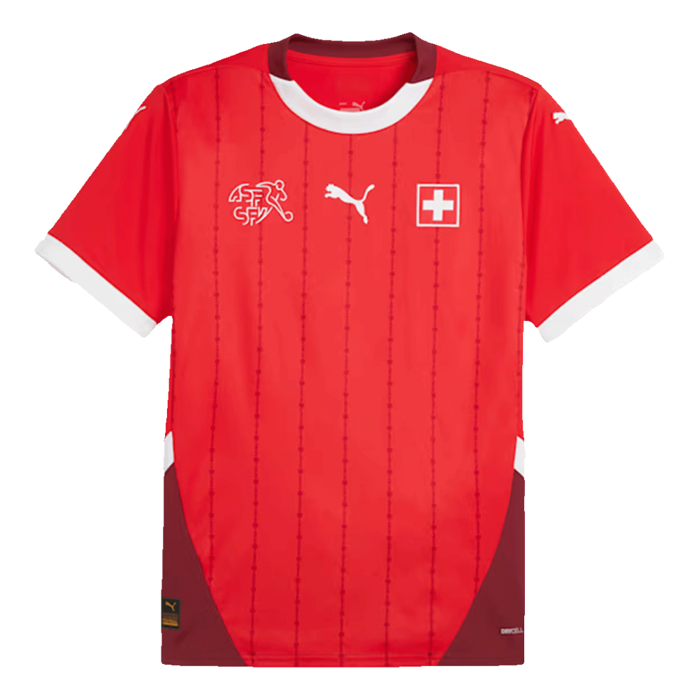 Switzerland Home Soccer Jersey EURO 2024 Switzerland Home Soccer Jersey EURO 2024