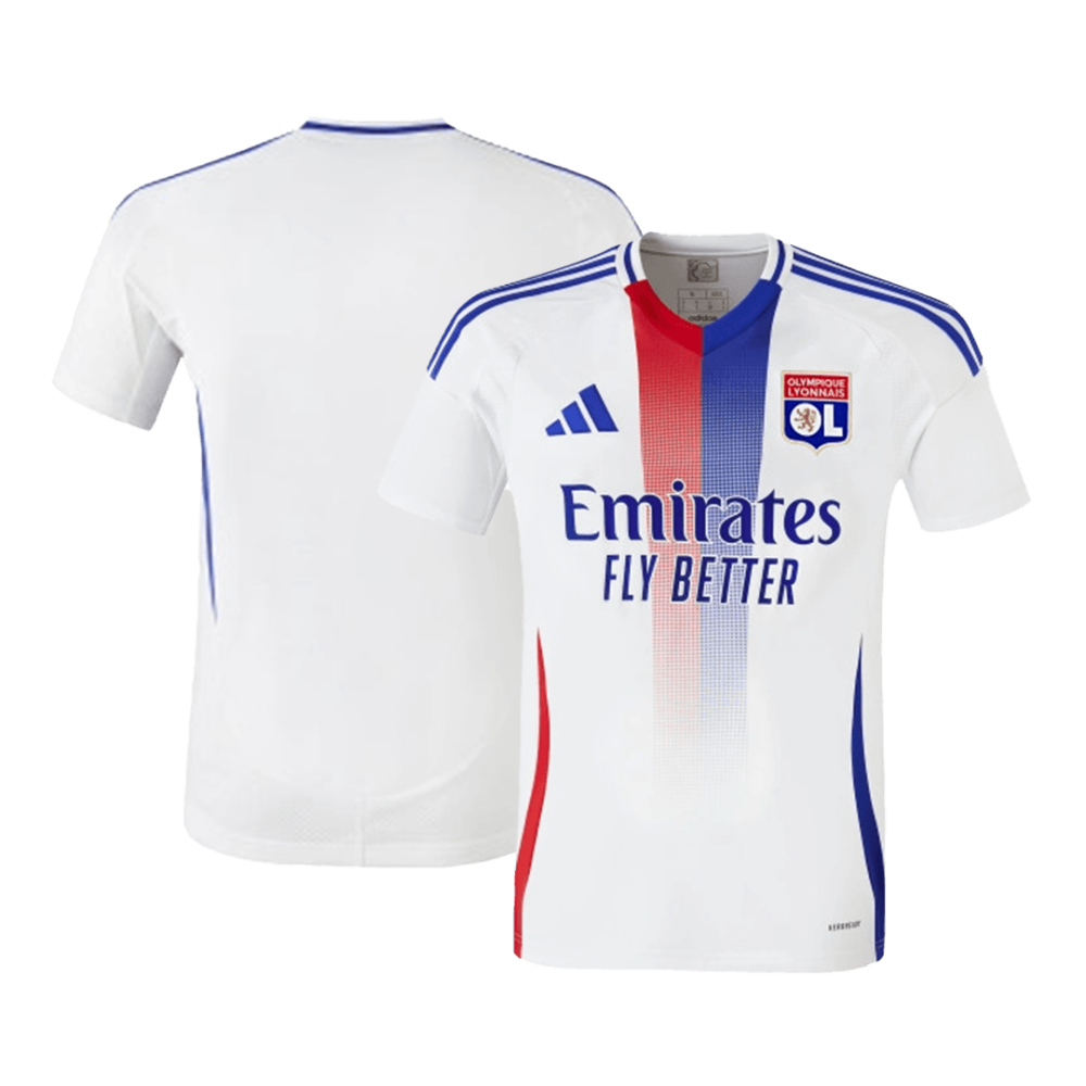 Olympique Lyonnais Home Soccer Jersey 2024/25 Olympique Lyonnais Home Soccer Jersey 2024/25