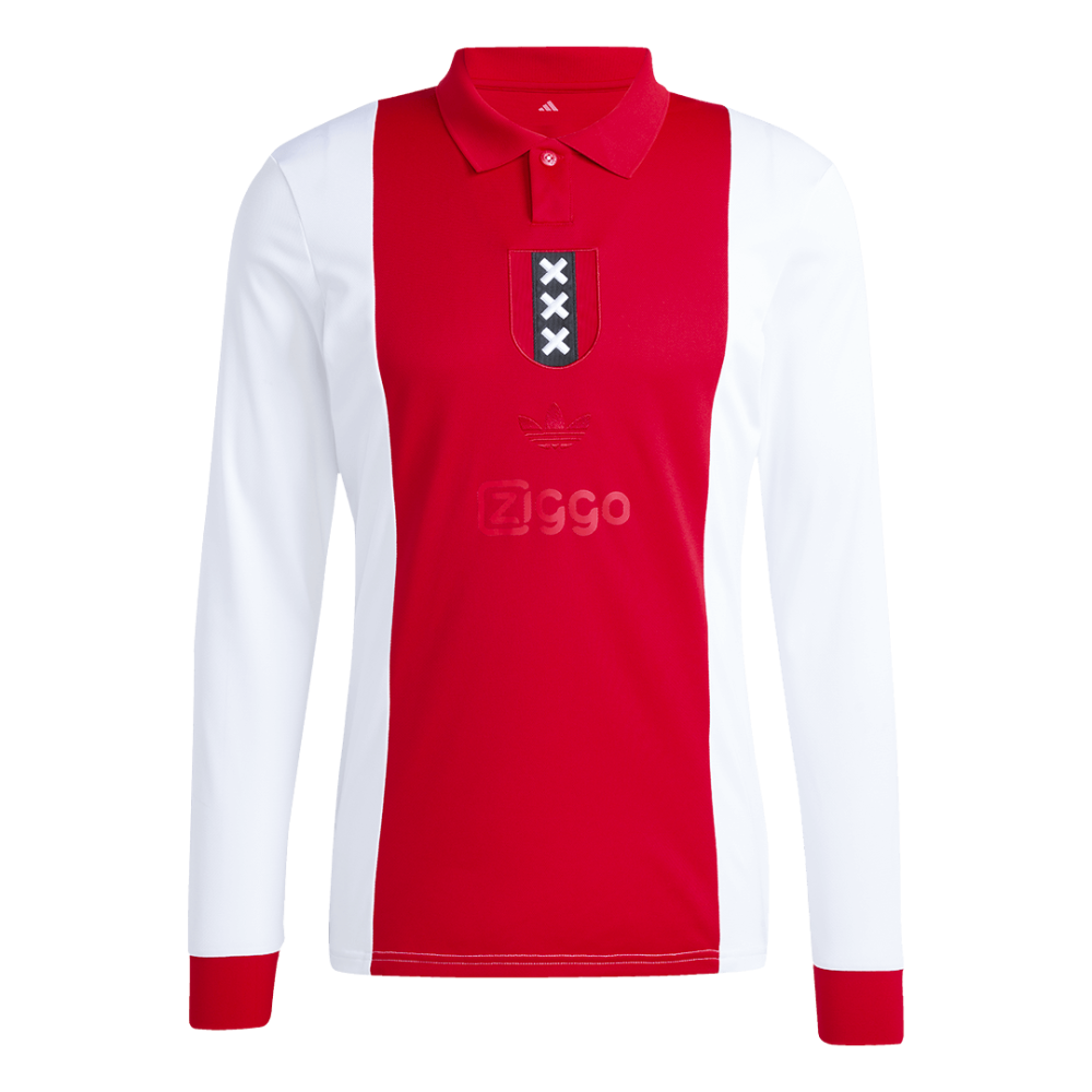 Ajax Long Sleeve Soccer Jersey 2024/25 - 125th Anniversary Ajax Long Sleeve Soccer Jersey 2024/25 - 125th Anniversary