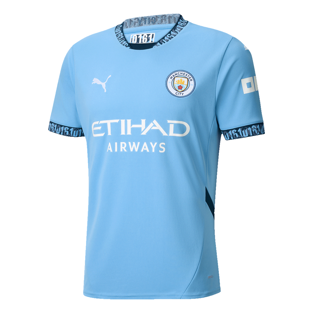 RODRIGO #16 Manchester City Home Soccer Jersey 2024/25 - UCL RODRIGO #16 Manchester City Home Soccer Jersey 2024/25 - UCL