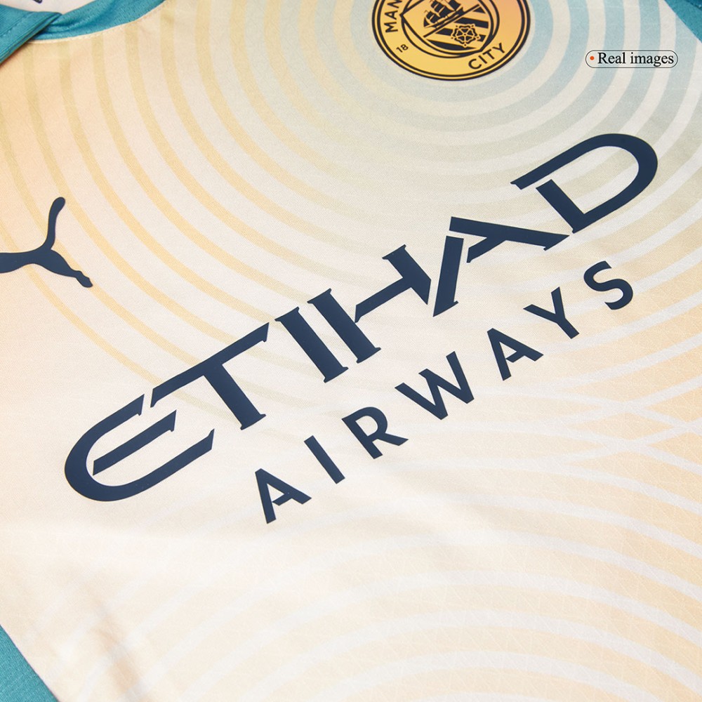 DE BRUYNE #17 Manchester City Fourth Away Players Version Soccer Jersey 2024/25 - Definitely City DE BRUYNE #17 Manchester City Fourth Away Players Version Soccer Jersey 2024/25 - Definitely City
