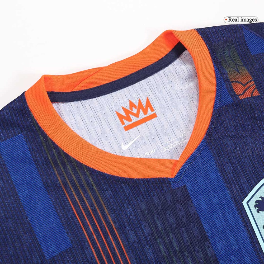 Netherlands Away Players Version Soccer Jersey EURO 2024