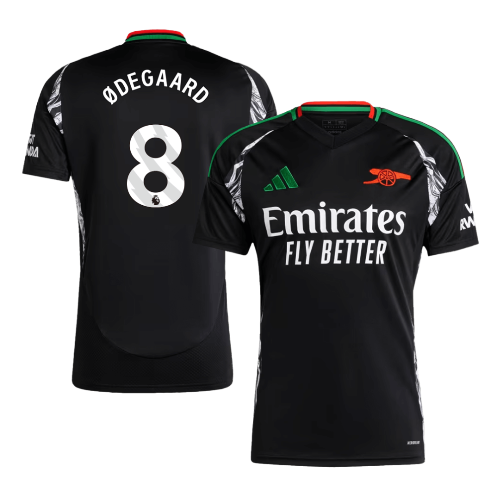 ØDEGAARD #8 Arsenal Away Soccer Jersey 2024/25 ØDEGAARD #8 Arsenal Away Soccer Jersey 2024/25