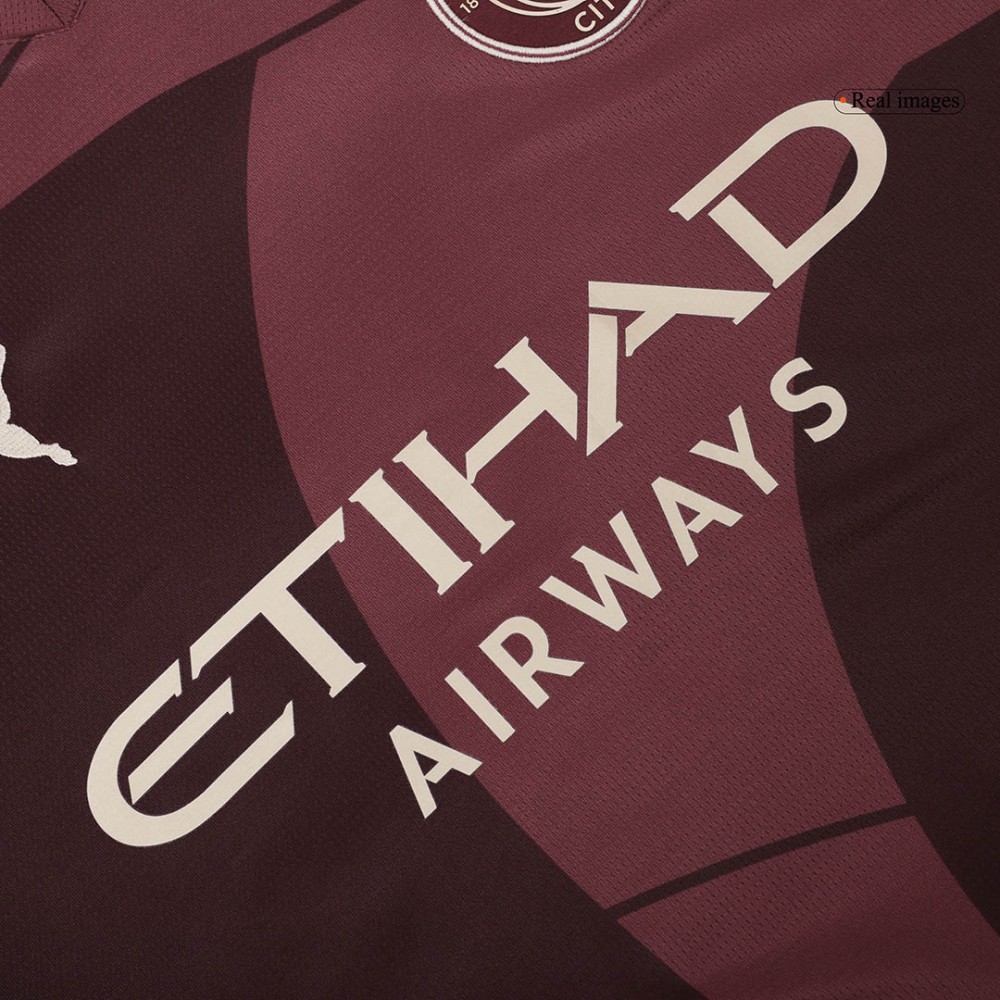 DE BRUYNE #17 Manchester City Third Away Soccer Jersey 2024/25