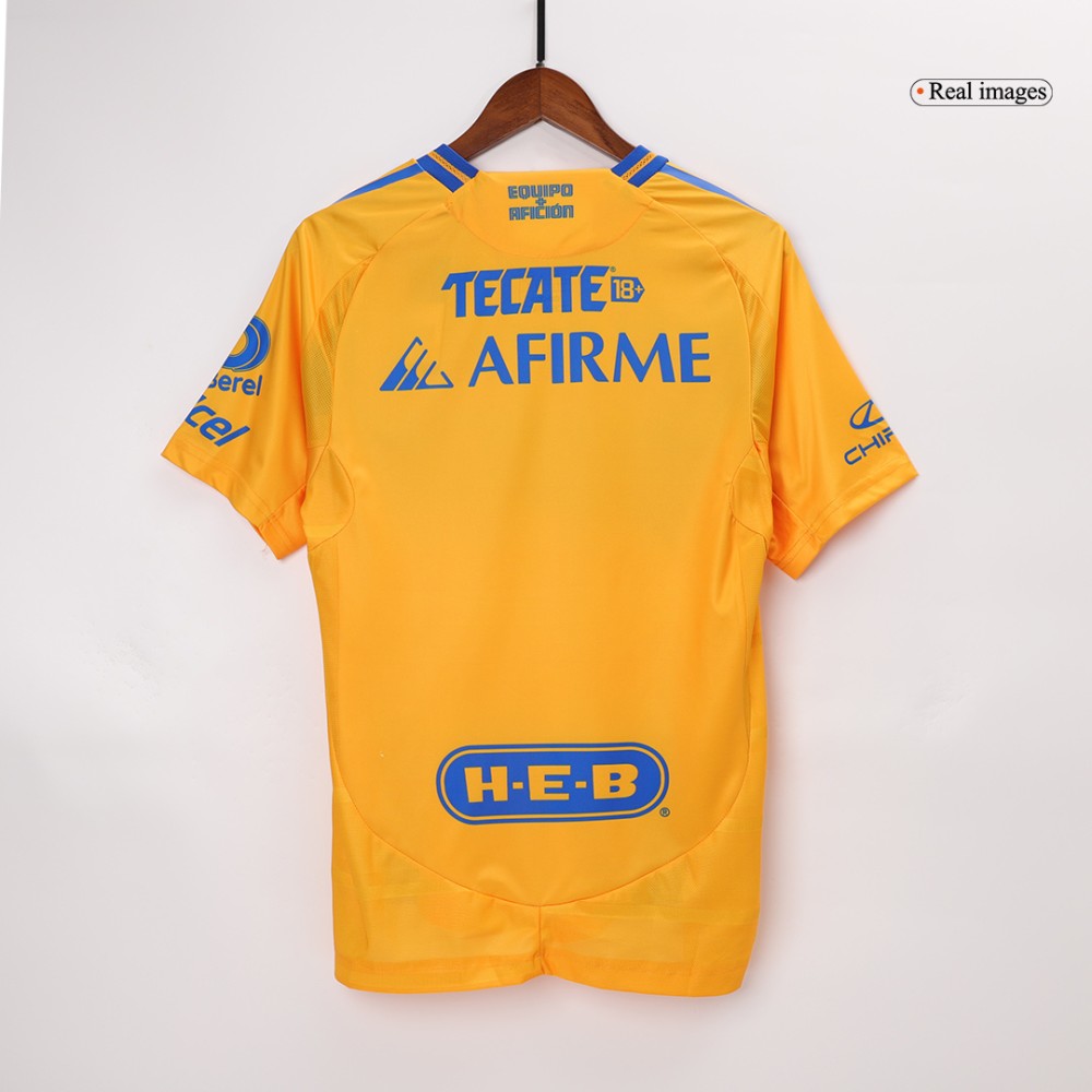 Tigres UANL Home Players Version Soccer Jersey 2024/25